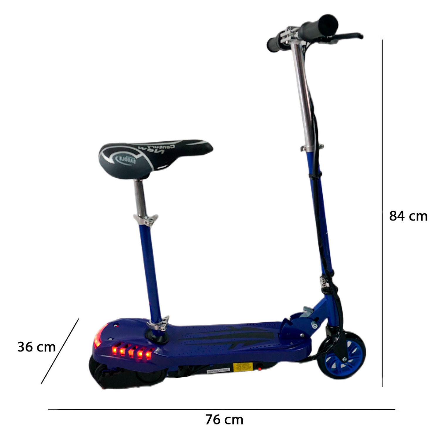 Foto 9 pulgar | Scooter Eléctrico Infantil Moboss Cd6 Azul