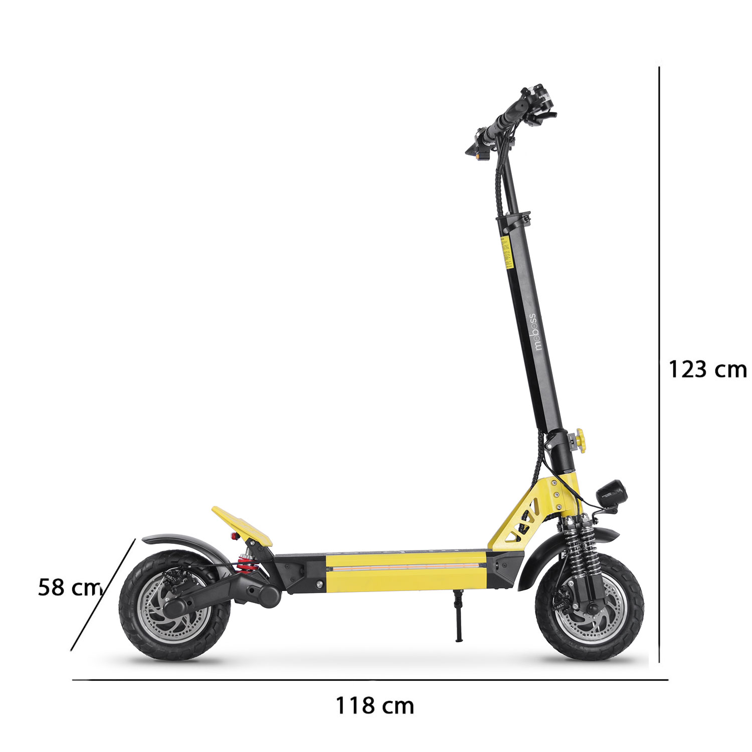 Foto 9 pulgar | Scooter Eléctrico Moboss Mbx3 Amarillo