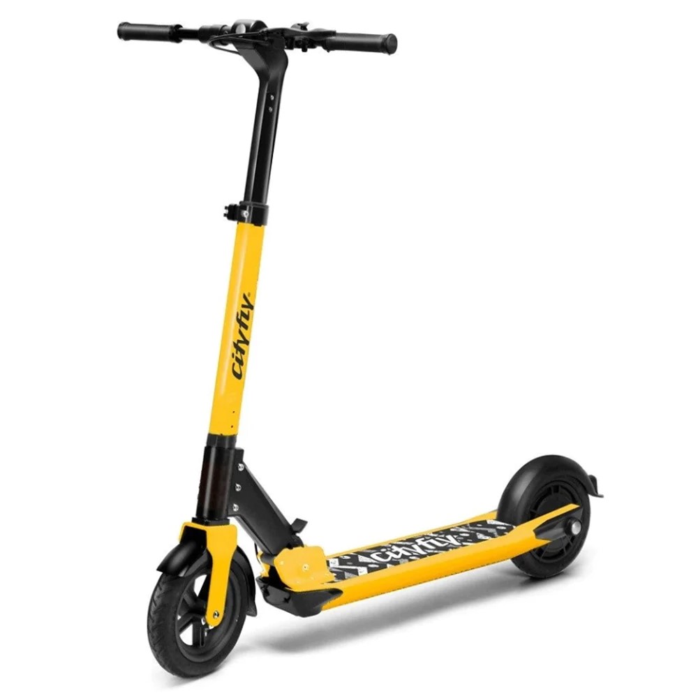 Scooter Eléctrico Fly Mambo color Amarillo de 350 W