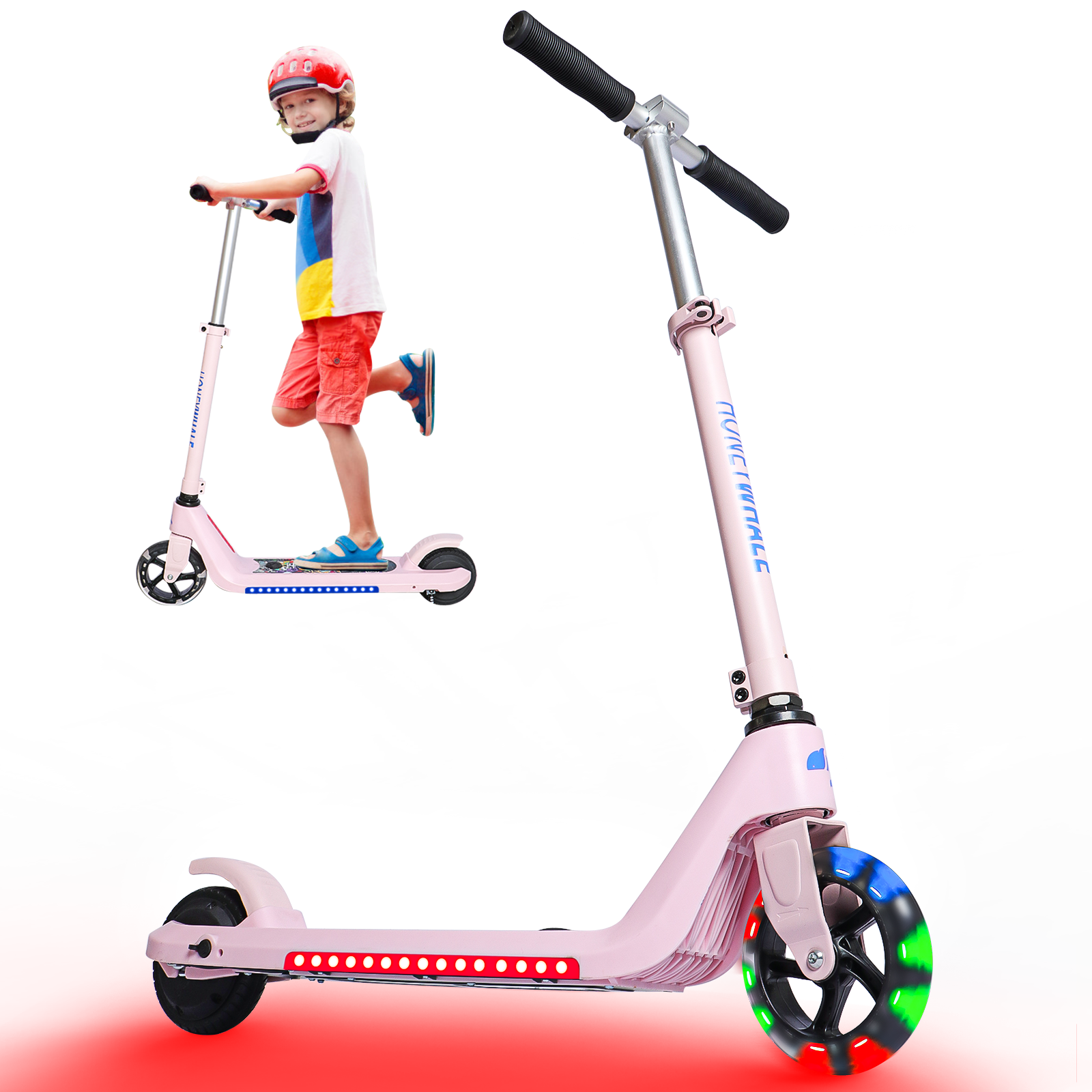 Scooter Eléctrico Honey Whale E8 Rosa