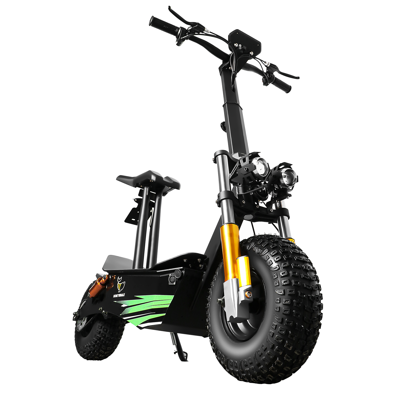 Scooter Eléctrico Honey Whale Discoverer color Negro