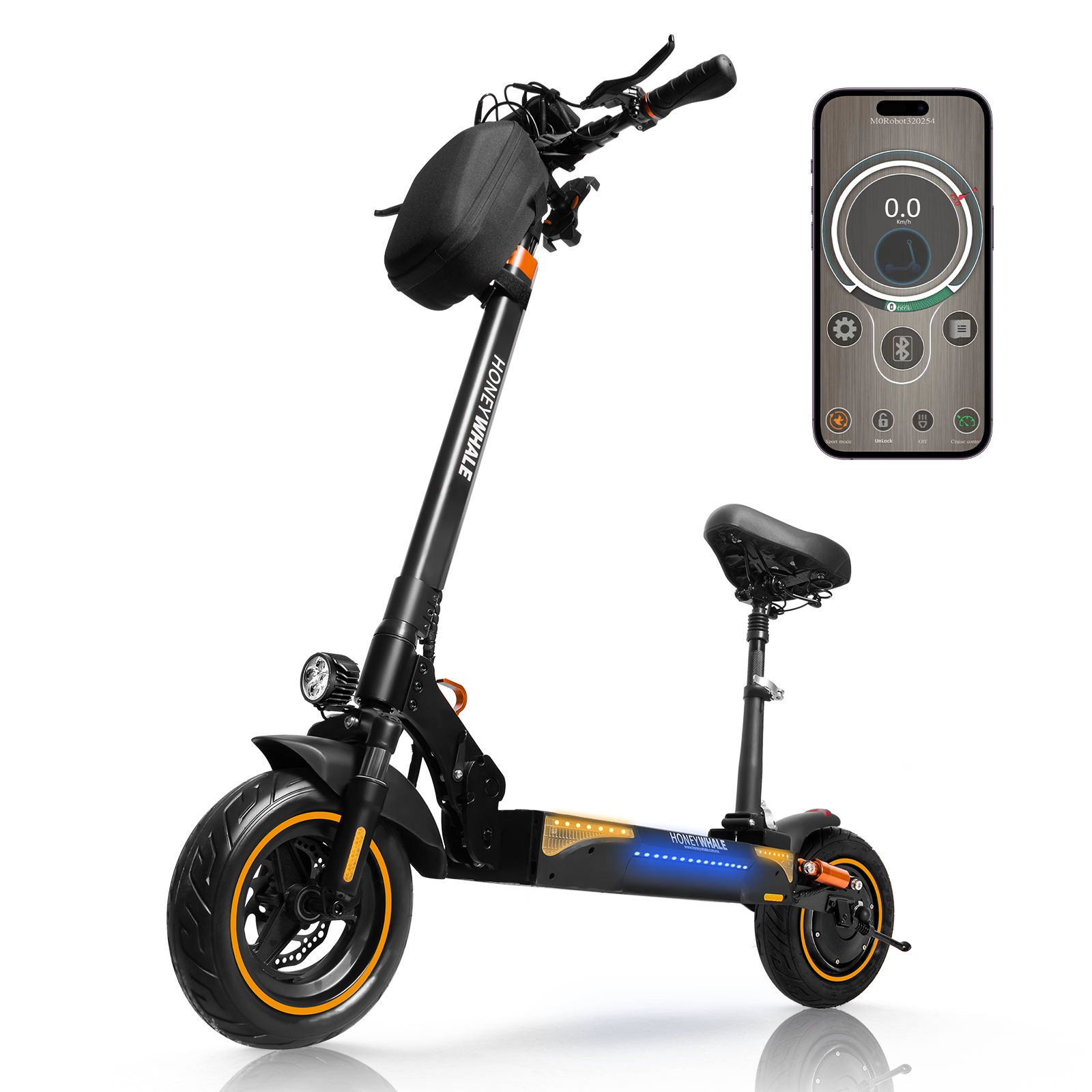 Foto 1 | Scooter Eléctrico Honey Whale T4-a color Negro