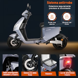 Foto 5 | Motobici Eléctrica Honey Whale I009 Morado