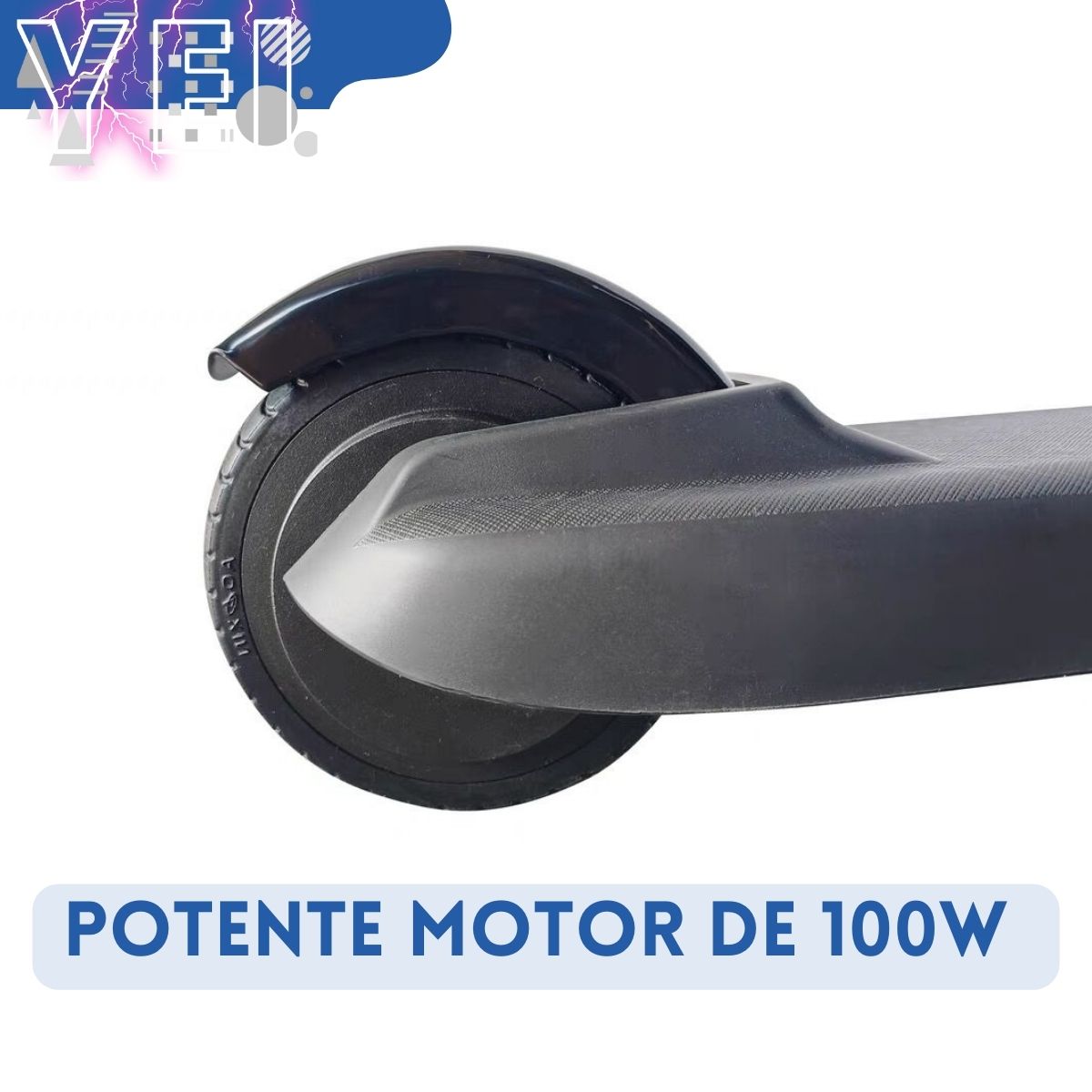 Foto 4 pulgar | Monopatín Scooter Eléctrico Yei YEI-PAEL01BK-50KG 100w color Negro