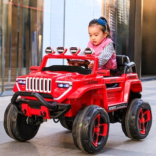 Foto 6 | Montable Electrico A Control Remoto Infantil Honey Whale Bdq-1200 Rojo