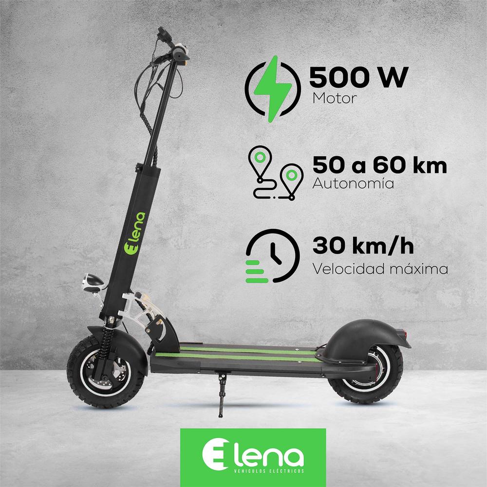 Foto 3 pulgar | Scooter Electrico E Lena 10'' 500w 14.5ah Ipx4 Frenos Disco Con Suspension Chic-s12abe