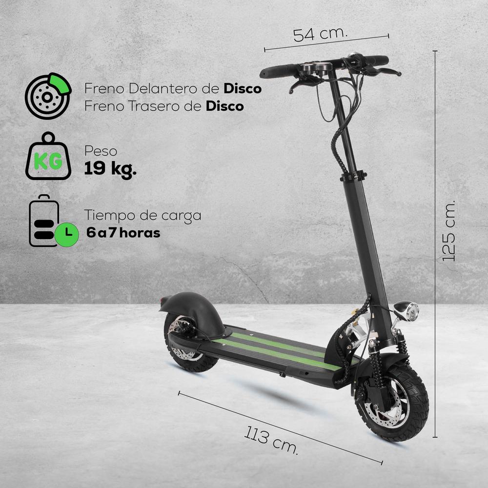 Foto 4 pulgar | Scooter Electrico E Lena 10'' 500w 14.5ah Ipx4 Frenos Disco Con Suspension Chic-s12abe