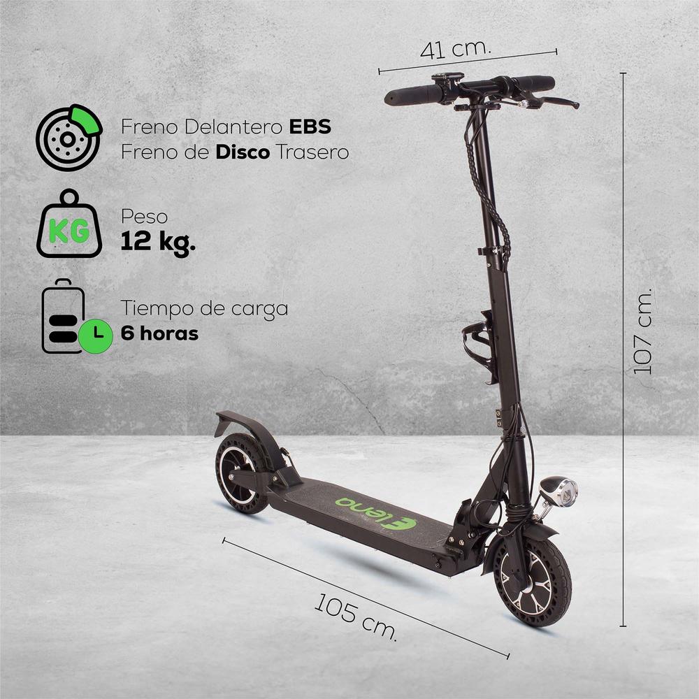 Foto 4 pulgar | Scooter Eléctrico E Lena Negro con Luz