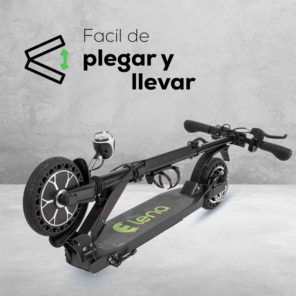 Foto 7 pulgar | Scooter Eléctrico E Lena Negro con Luz