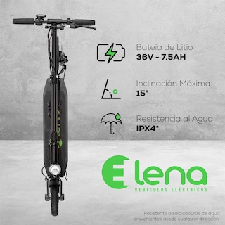 Foto 7 | Scooter Eléctrico E Lena Negro con Luz