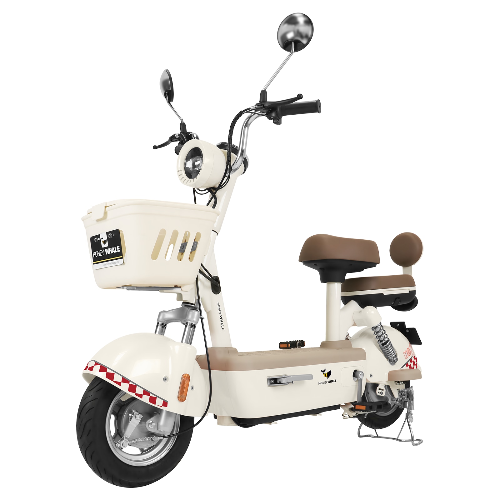Motobici Eléctrica Honey Whale U4s Blanco