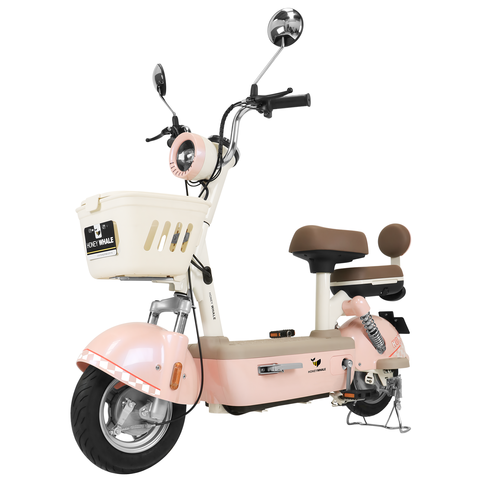 Motobici Eléctrica Honey Whale U4s Rosa