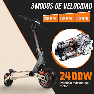 Foto 2 | Scooter Eléctrico Honey Whale H4 Naranja
