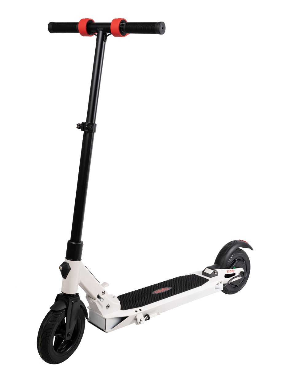 Scooter Eléctrico Cityfly Speed1 Blanco Plegable $7,999