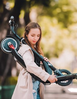 Foto 5 | Scooter Eléctrico Cityfly City Negro Plegable