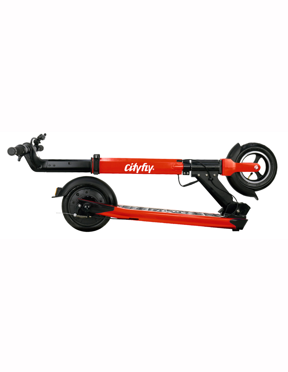 Foto 4 pulgar | Scooter Eléctrico Cityfly Mambo Rojo Plegable