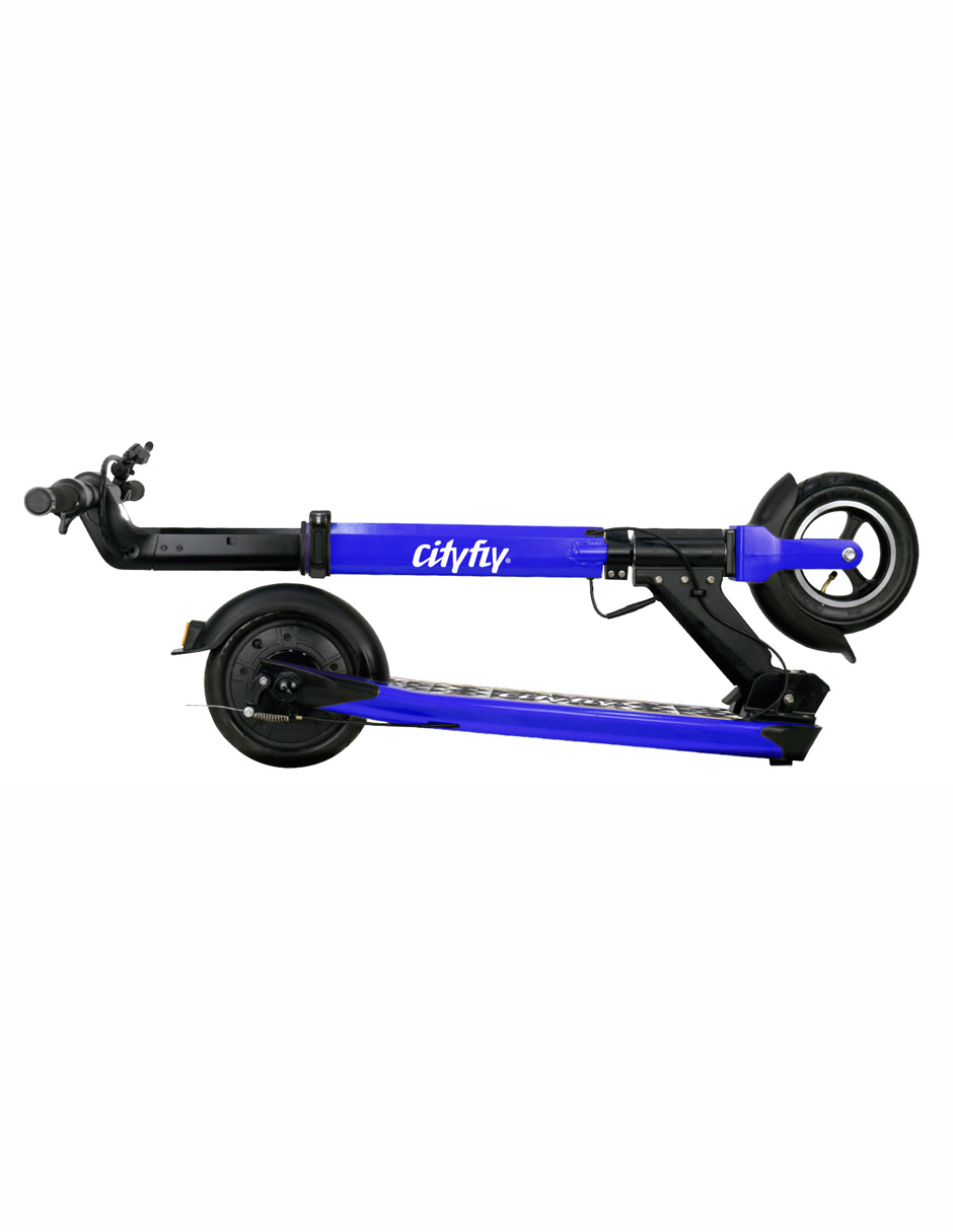 Foto 4 pulgar | Scooter Eléctrico Cityfly Mambo Azul Plegable