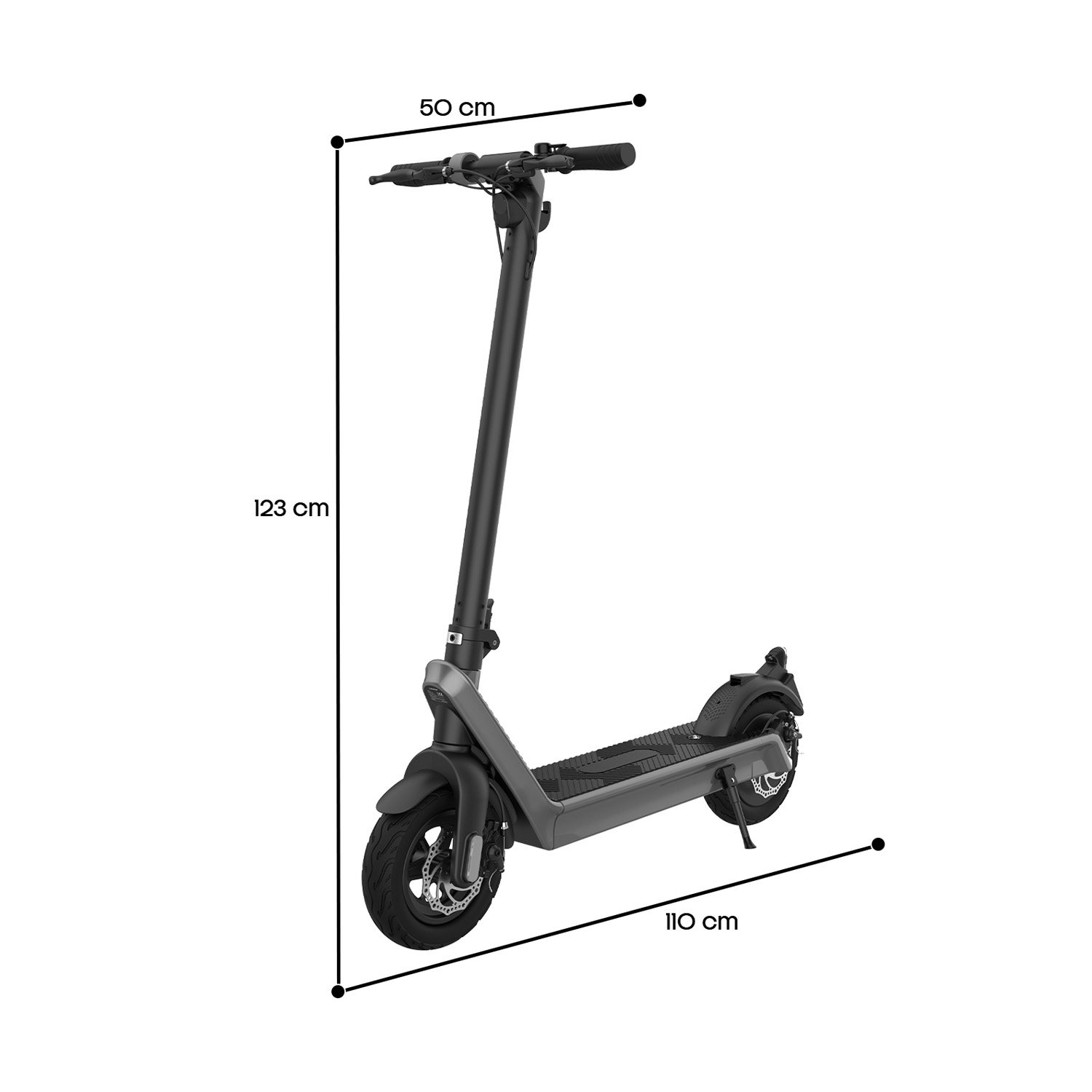 Foto 9 pulgar | Scooter Eléctrico 40km/h Moboss X9 Plus Negro