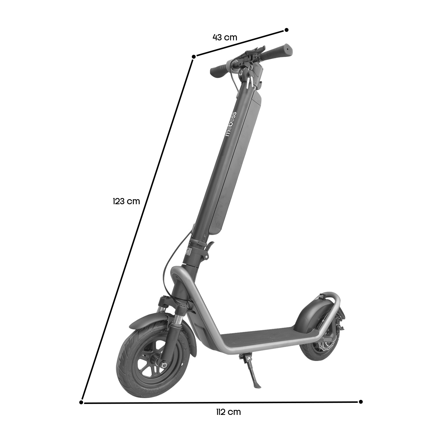 Foto 9 pulgar | Scooter Eléctrico 35 km/h Moboss X11 Rojo