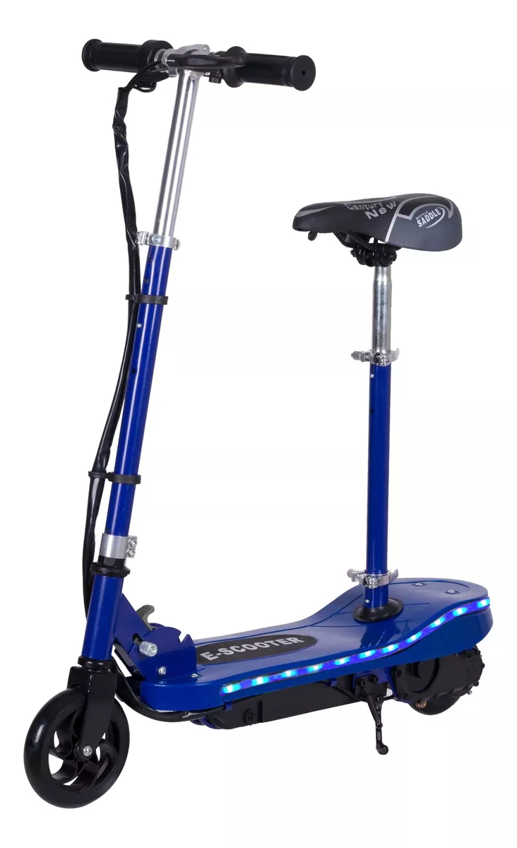 Foto 2 pulgar | Scooter Patín Eléctrico Eco-Forte Cd05-s Luces 120w 12km/h Azul