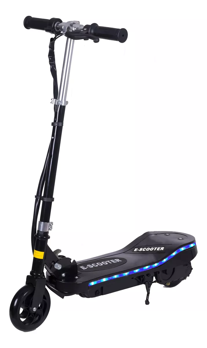 Scooter Patín Eléctrico Eco-Forte con Luces Cd05 120w 12km/h Negro