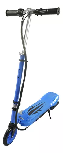 Scooter Patín Eléctrico Eco-Forte con Luces Cd06 120w 12km/h Azul