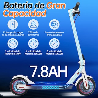 Foto 4 | Scooter Eléctrico Honey Whale E9 Pro V2 Blanco