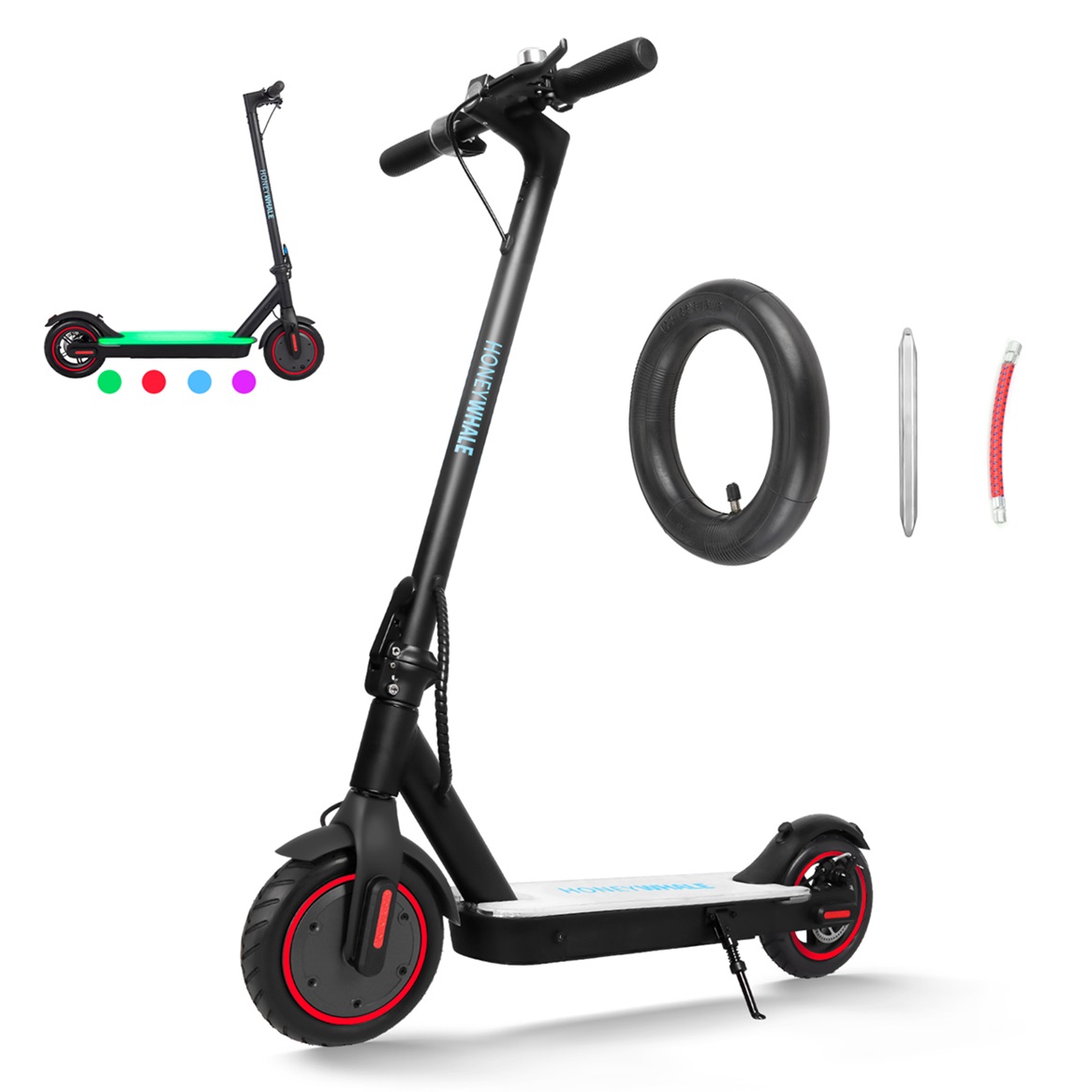 Scooter Eléctrico Honey Whale S2 V2 Negro