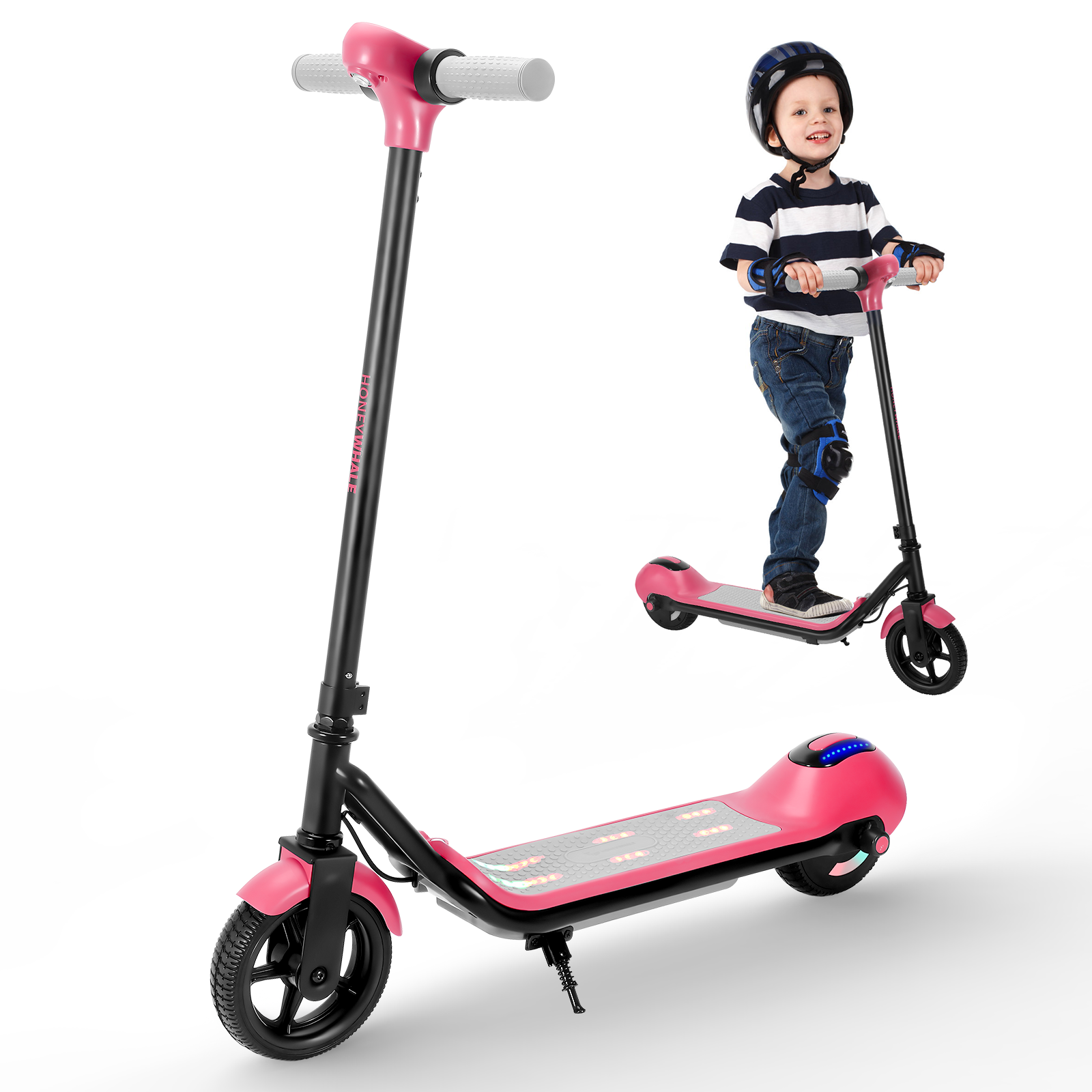 Scooter Eléctrico Infantil Honey Whale E2 Rosa