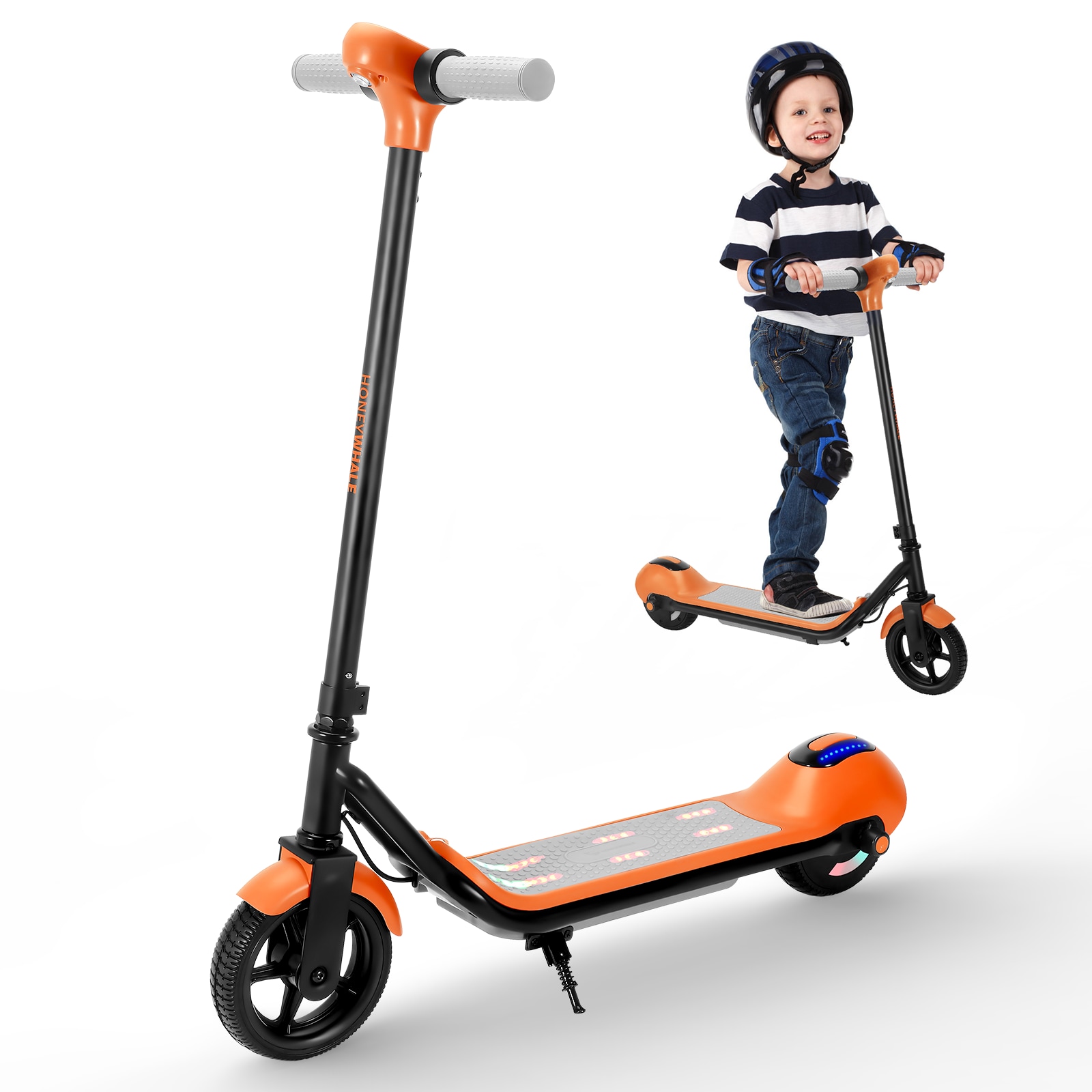 Scooter Eléctrico Infantil Honey Whale E2 Naranja $2,499