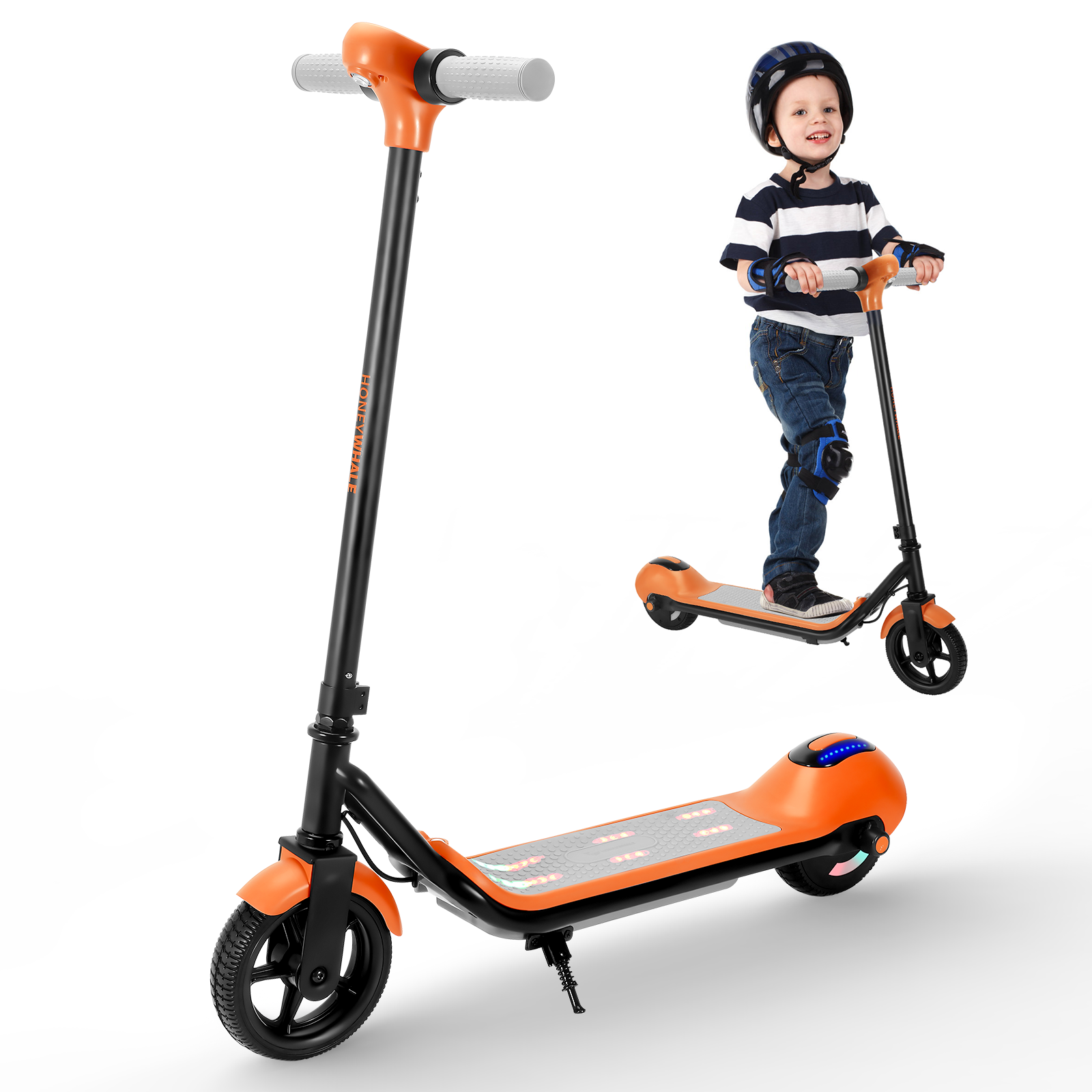 Scooter Eléctrico Infantil Honey Whale E2 Naranja