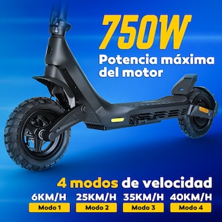 Foto 2 | Scooter Eléctrico Honey Whale T1 Negro