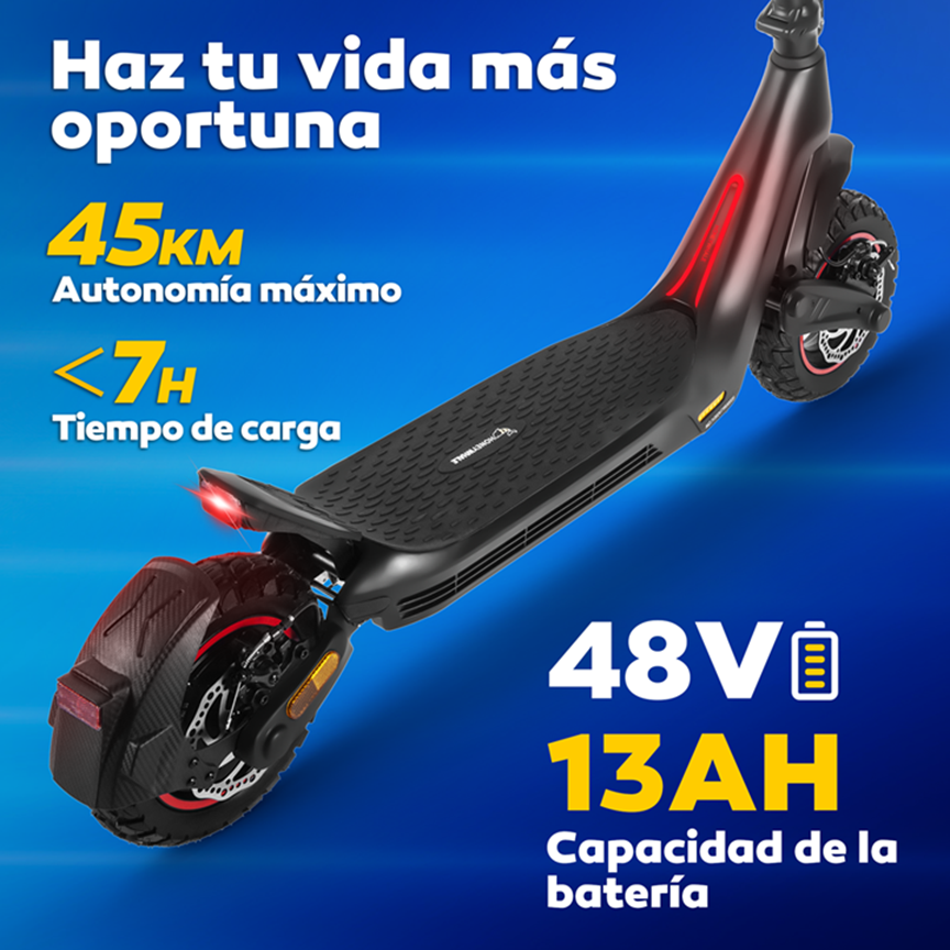 Foto 4 pulgar | Scooter Eléctrico Honey Whale T1 Negro