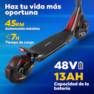 Foto 3 | Scooter Eléctrico Honey Whale T1 Negro