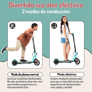 Foto 5 | Scooter Eléctrico Infantil Honey Whale E10s Verde