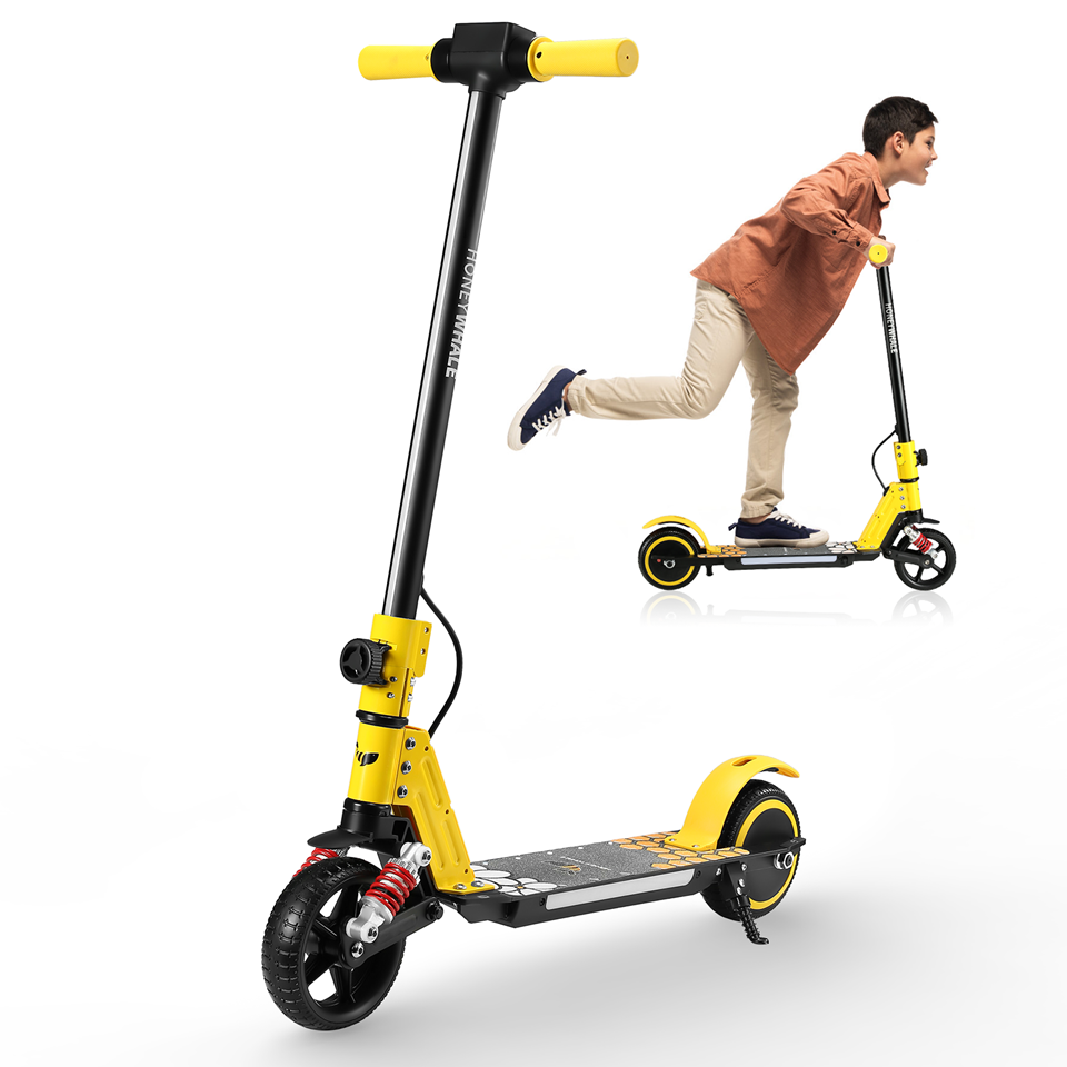 Foto 1 | Scooter Eléctrico Infantil Honey Whale E10s Amarillo