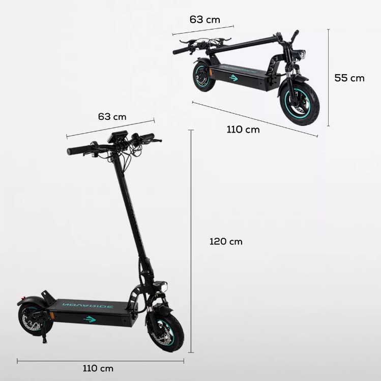 Foto 4 pulgar | Scooter Eléctrico Novaride Pro Nr300 Negro