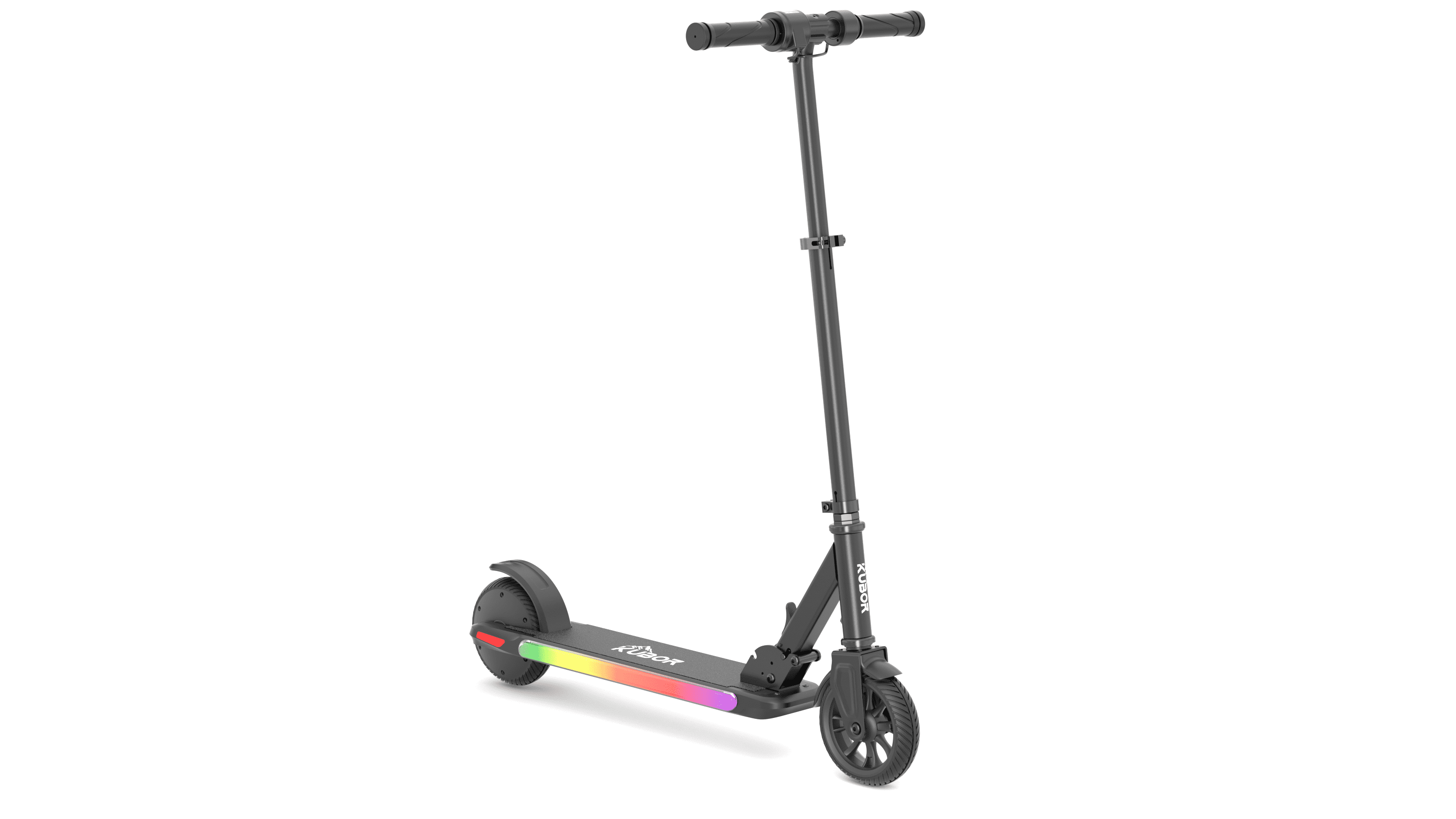 Scooter Eléctrico Kubor Infantil Manual y Eléctrico Negro