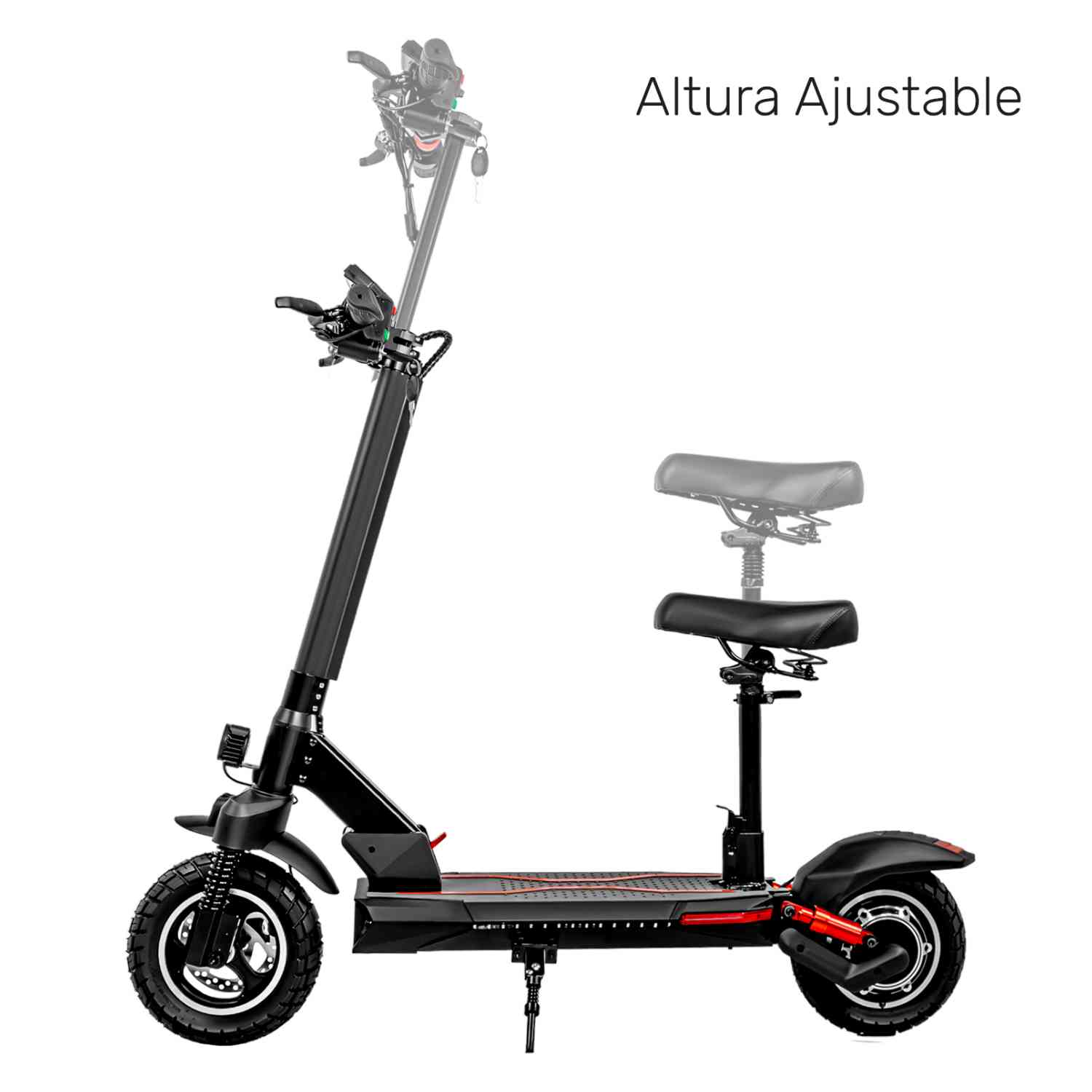 Foto 5 pulgar | Scooter Eléctrico Centurfit Negro de 1000w