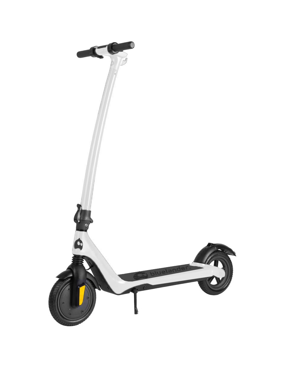 Scooter E11 Max Eléctrico Plegable Para Adulto Con Luz Led Para Adulto Color Blanco Bluelander $6,399