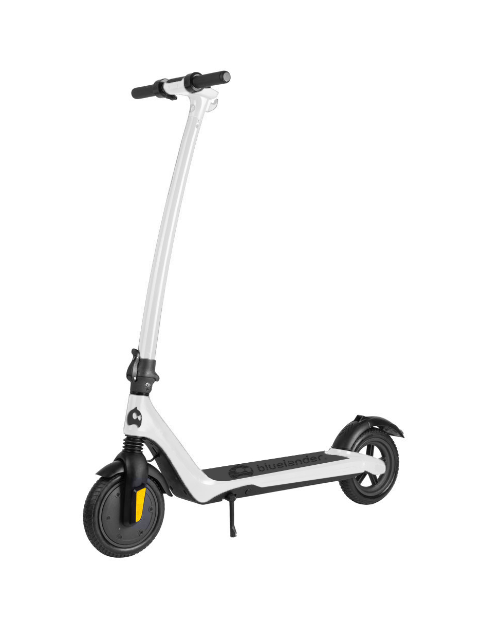 Scooter E11 Max Eléctrico Plegable Para Adulto Con Luz Led Para Adulto Color Blanco Bluelander