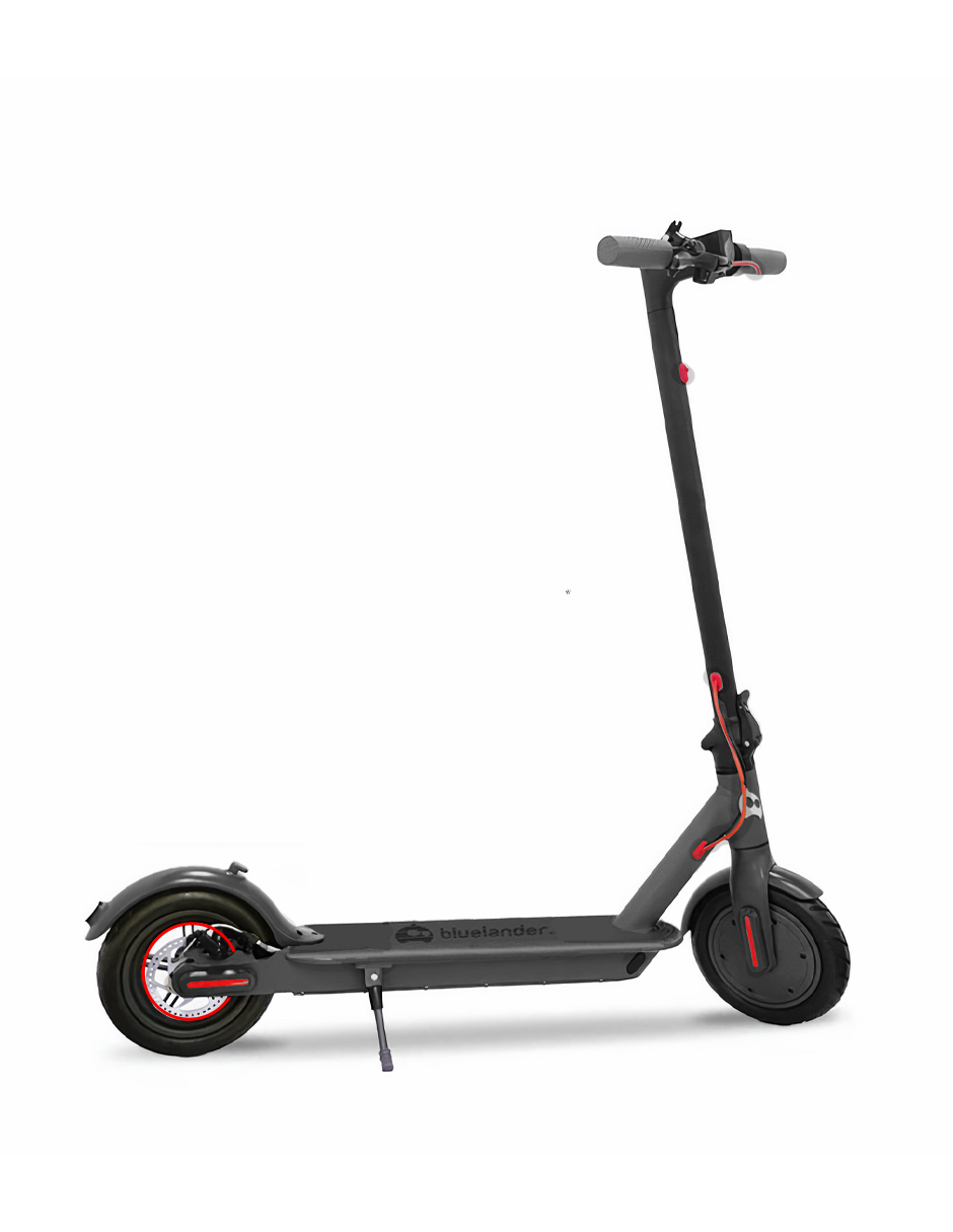 Foto 2 | Scooter E9 Max Eléctrico Plegable Con  Luz Led Para Adulto Color Gris/Rojo Bluelander