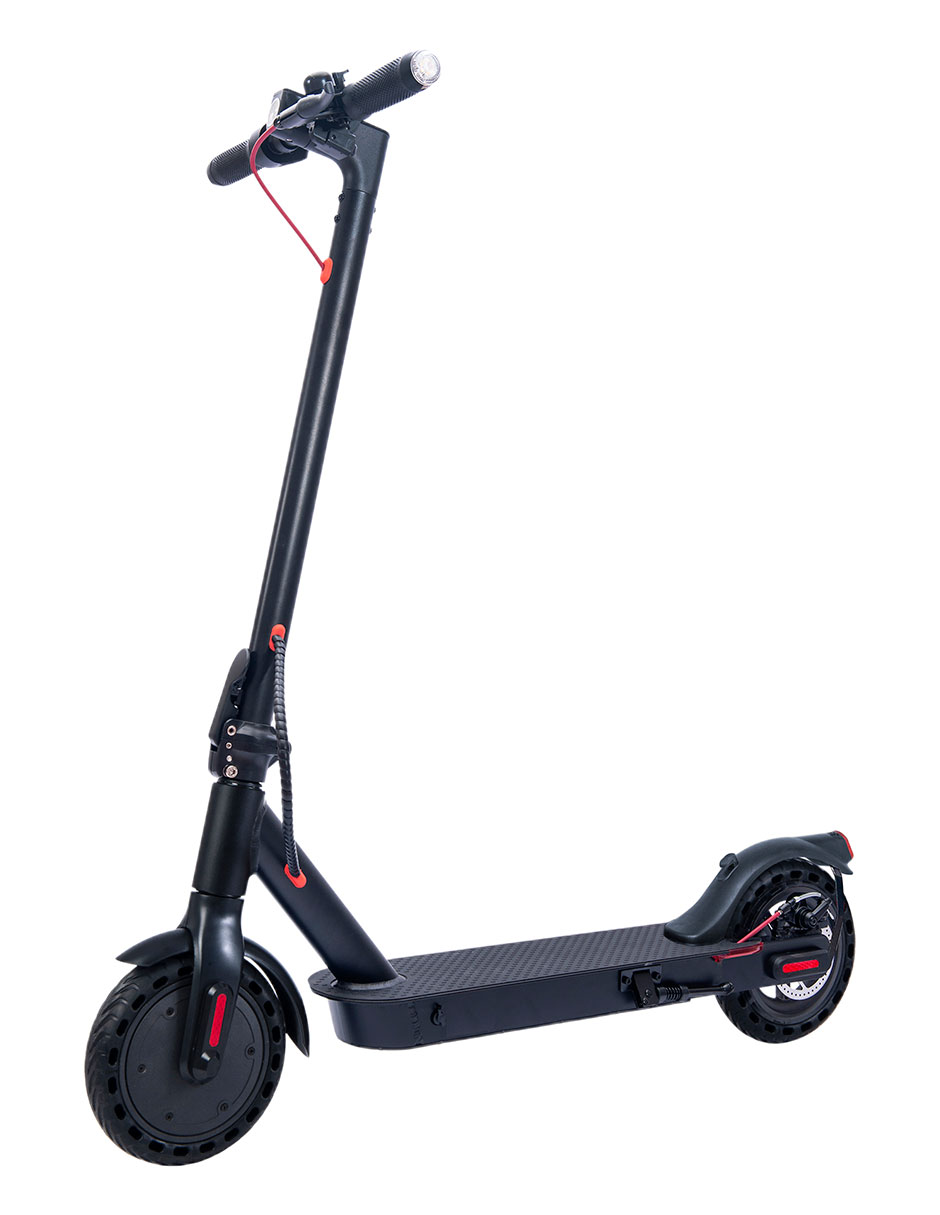 Foto 2 pulgar | Scooter E9 Pro Eléctrico Plegable Adulto 30 Km/h Con Luz Led Gris/rojo Bluelander