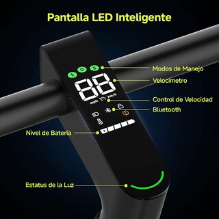 Foto 7 | Scooter Eléctrico NAVEE V50i Pro Velocidad 25km/h Distancia 50km Plegable Patín para Adulto