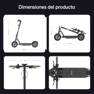 Foto 8 | Scooter Eléctrico Navee N65i 40km/h 65km 1000w Patín Eléctrico Plegable Para Adultos