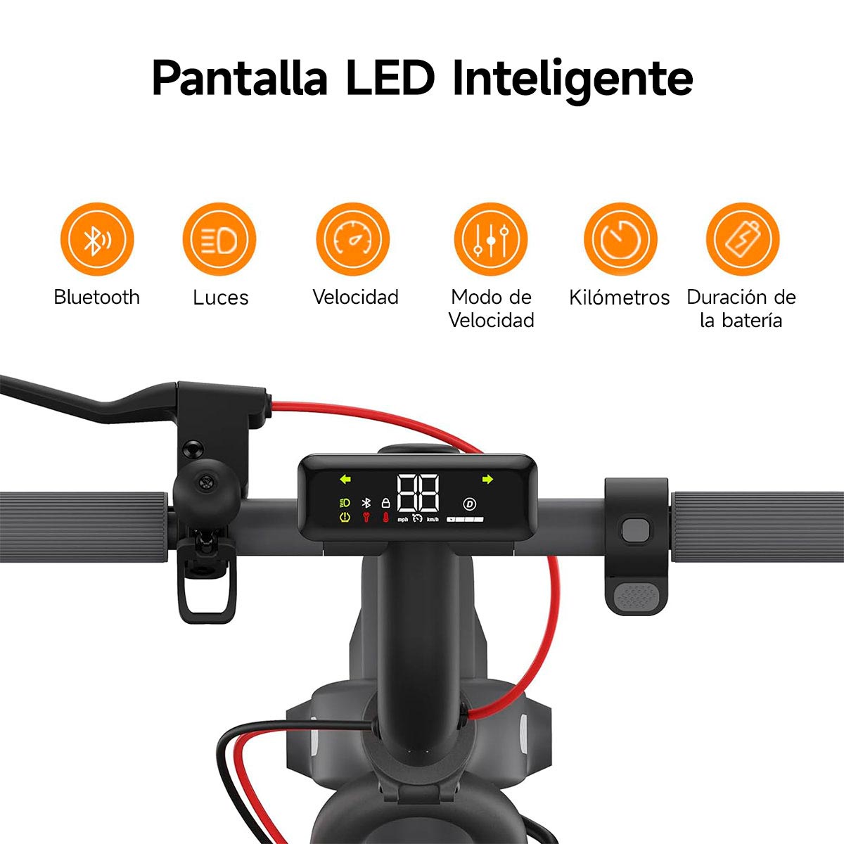 Foto 7 pulgar | Scooter Eléctrico Navee V25 Velocidad 25km/h Distancia 25km Plegable Patín Para Adultos