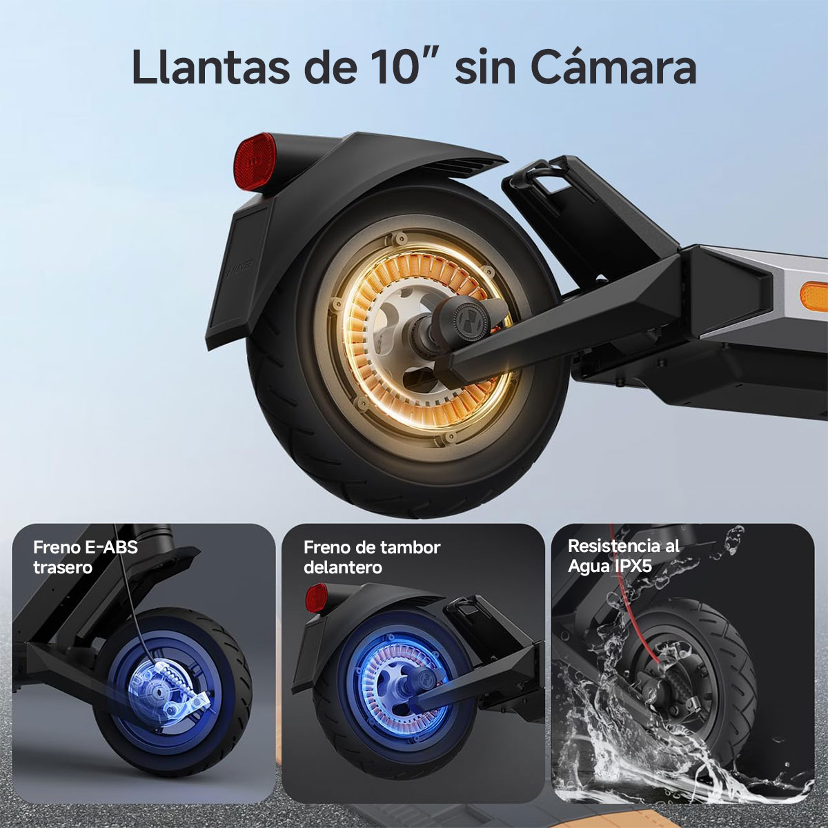 Foto 4 pulgar | Scooter Eléctrico Navee S40 Hasta 40km 32km/h 700w Eléctrico Patín Plegable Para Adultos