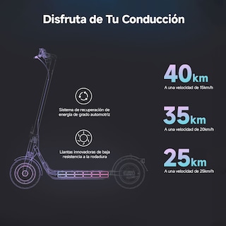 Foto 6 | Scooter Eléctrico Navee V40i Velocidad 32km/h para Adulto