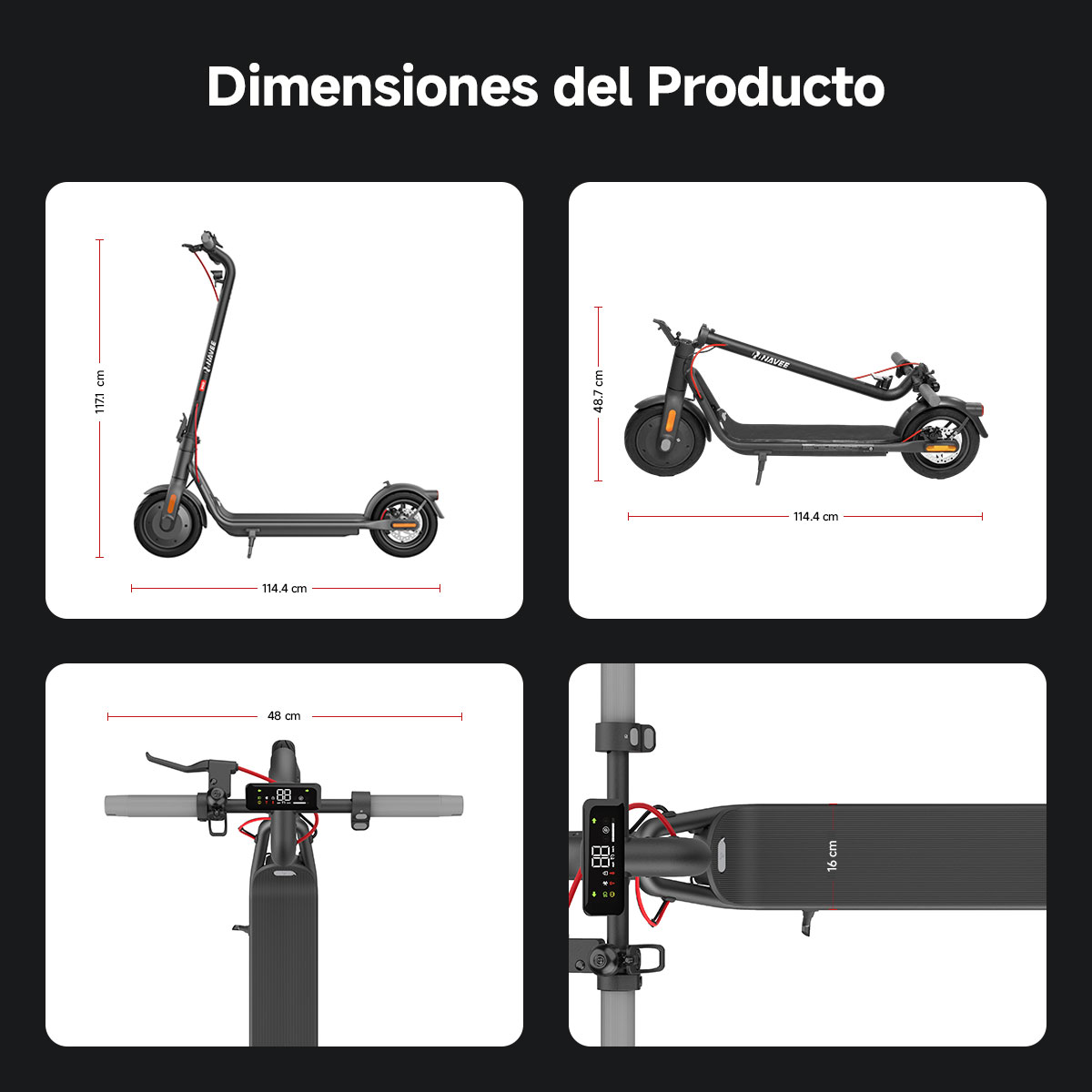 Foto 9 pulgar | Scooter Eléctrico Navee V40i Velocidad 32km/h para Adulto