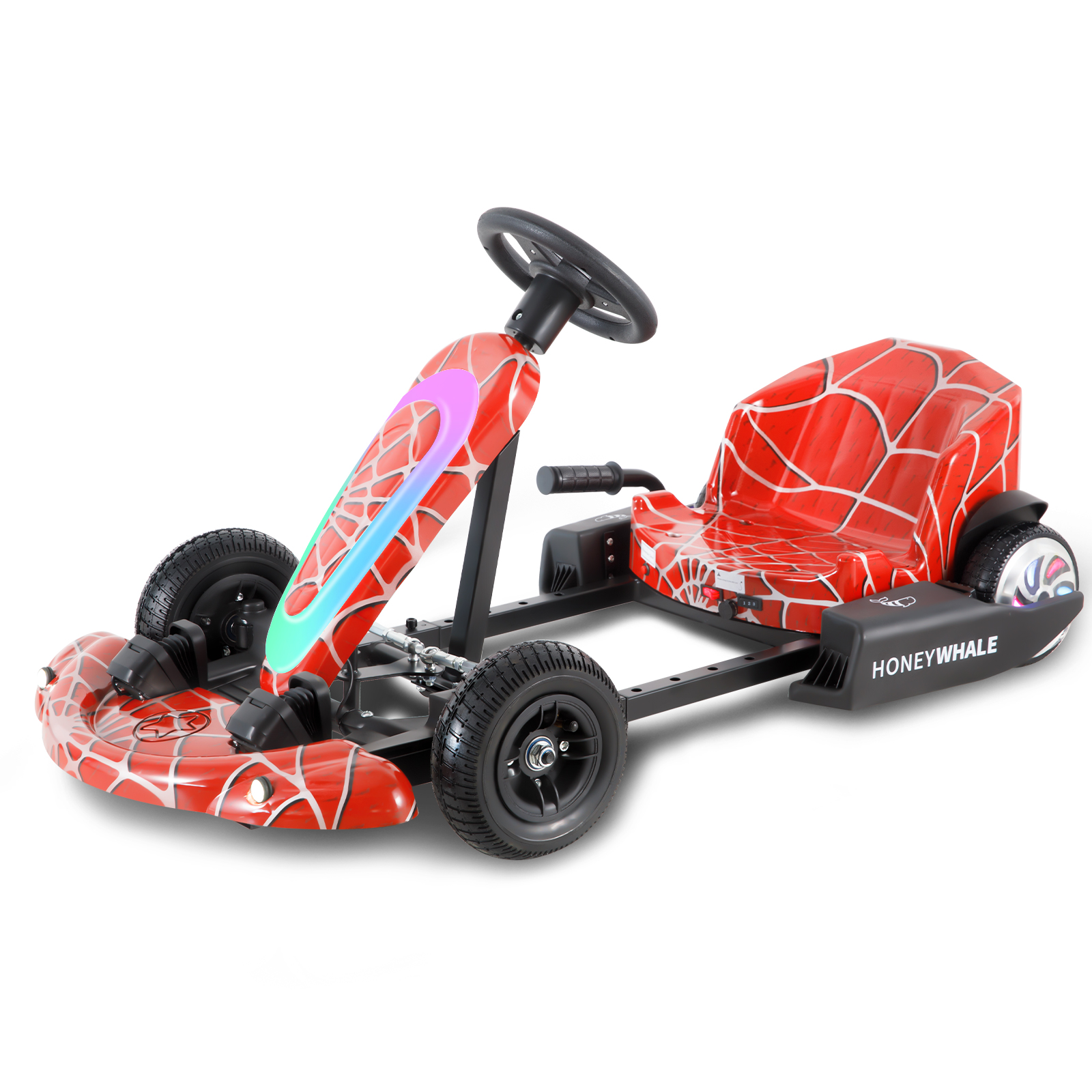 Foto 2 pulgar | Gokart Ajustable Infantil Honey Whale Jl009-05 Rojo